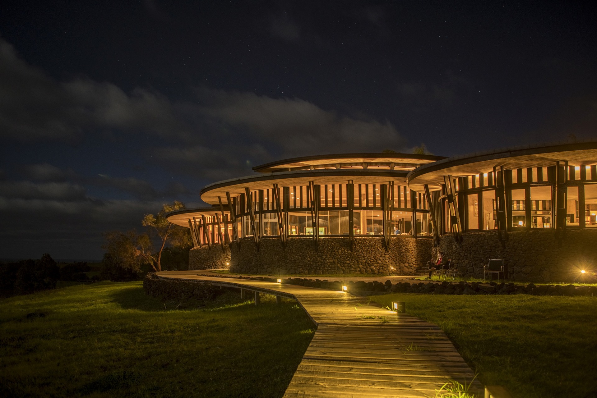 Außenfassade vom Explora Rapa Nui